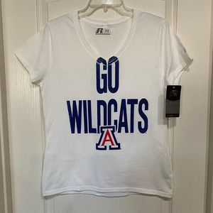 Russell University of Arizona Tee size M • NWT